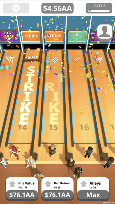 Idle Tap Bowling Screenshot