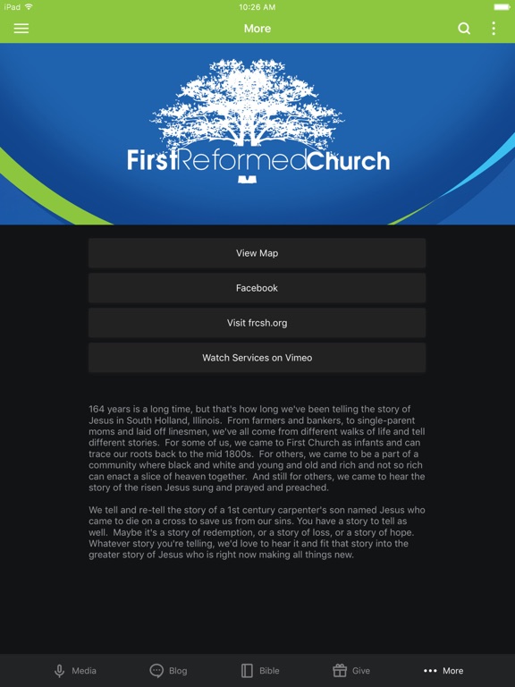 Screenshot #6 pour First Reformed Church