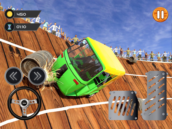 Well of Death Rickshaw Rider iPad screenshot