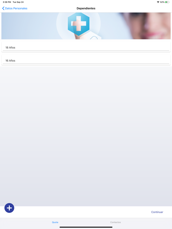 BMI Cotizador Salud Costa Rica iPad screenshot 3 - Medical app