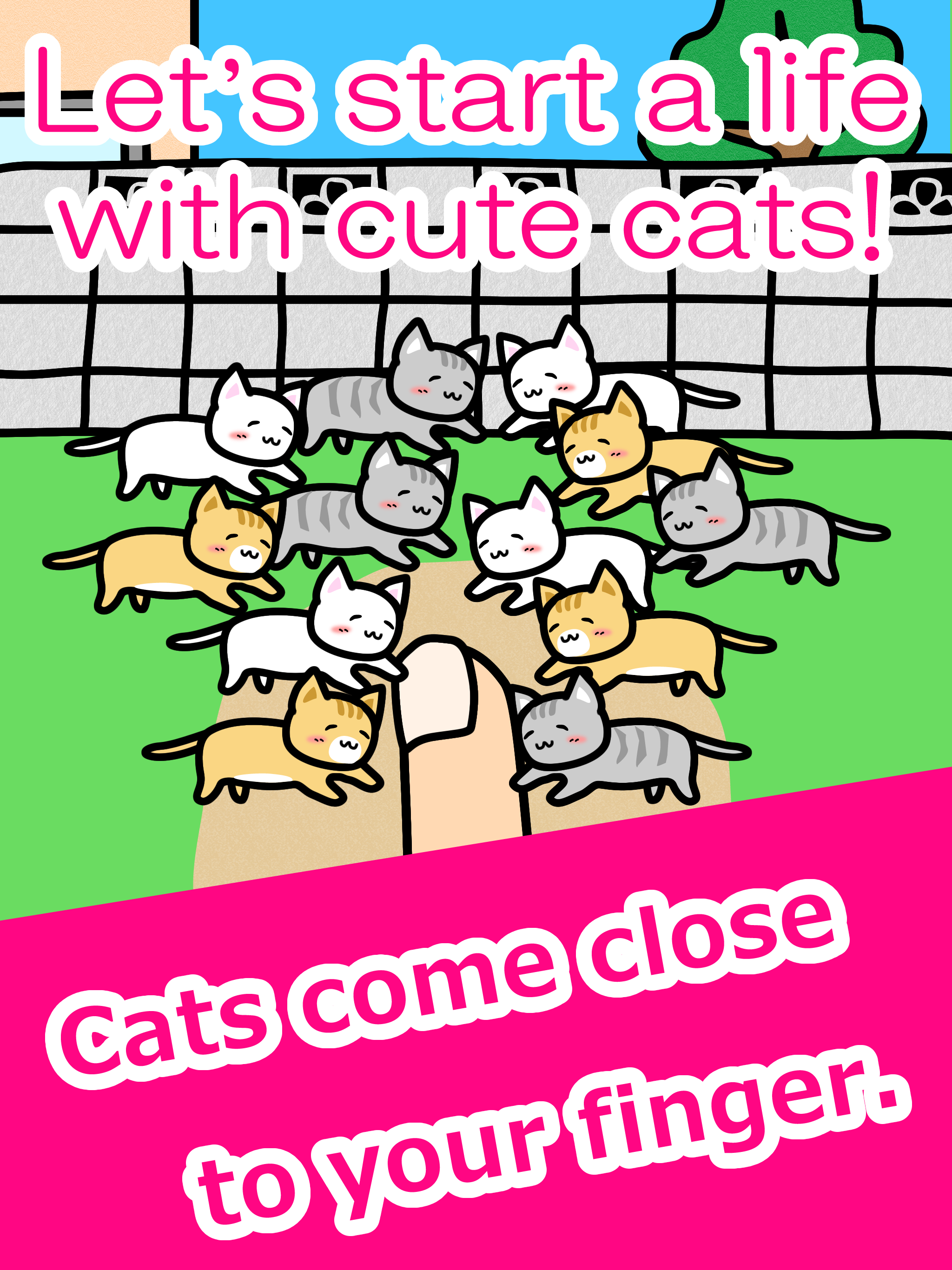 Play with Cats - relaxing game