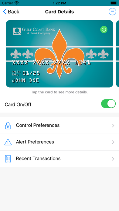 How to cancel & delete GCB CardControl from iphone & ipad 1