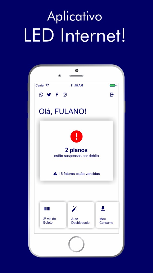 #1. LED Internet (iOS) 由: HubSoft