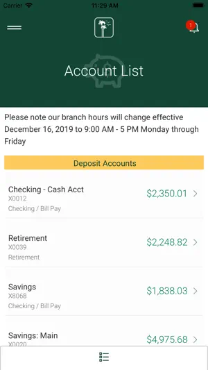 Home Bank of California screenshot 3