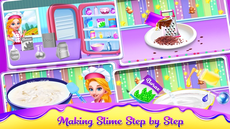 Glitter DIY Slime Maker Games screenshot-7