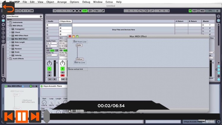 Basics Course For Max For Live