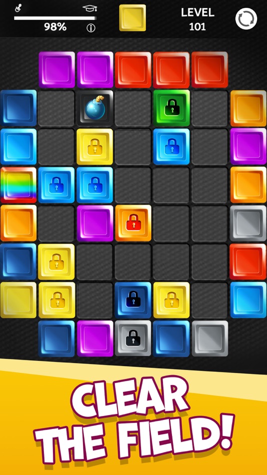 #6. Unblock - block puzzle (iOS) Bởi: Kidga