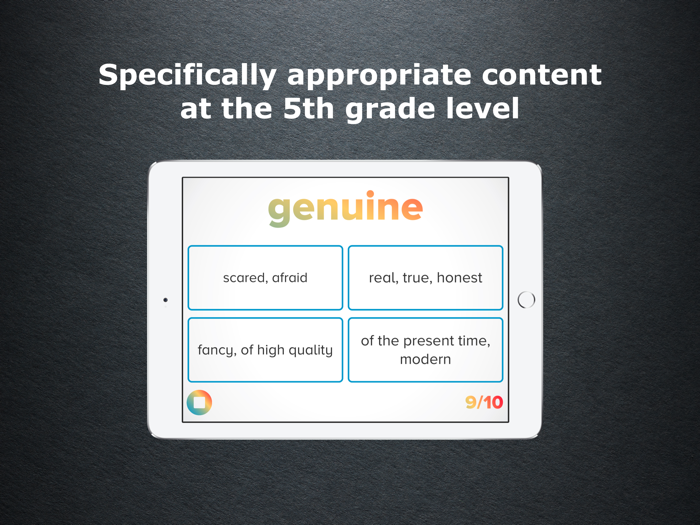 5th Grade Vocabulary Challenge