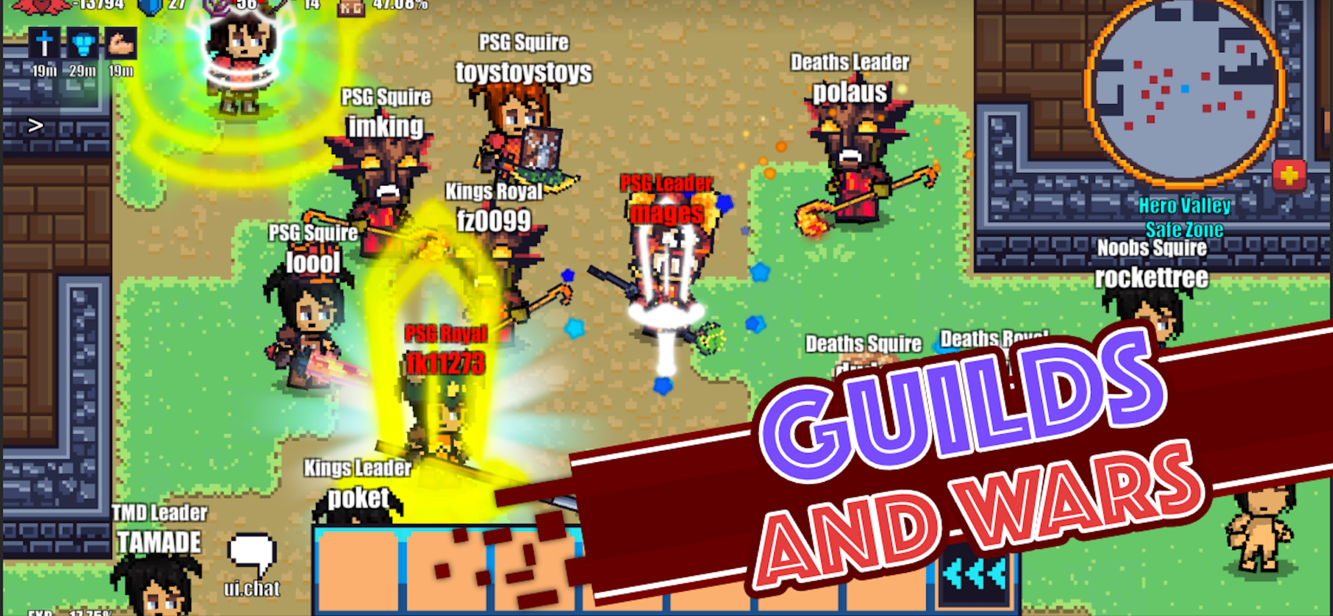 Pixel Knights Online - MMORPG