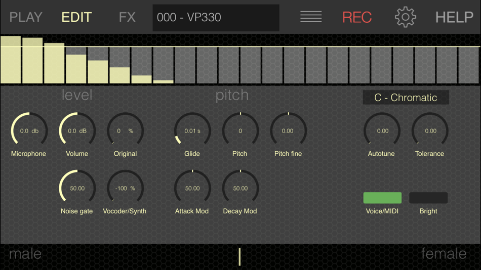 #1. VoxSyn Pro (iOS) 由: Harry Gohs