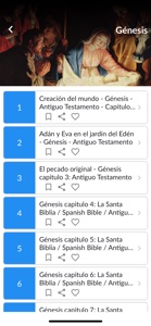 The Holy Spanish Bible Audio screenshot #2 for iPhone
