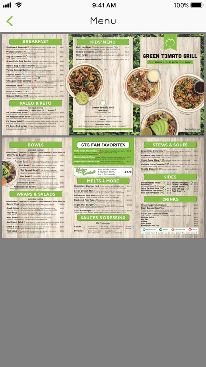 Green Tomato Grill screenshot-3