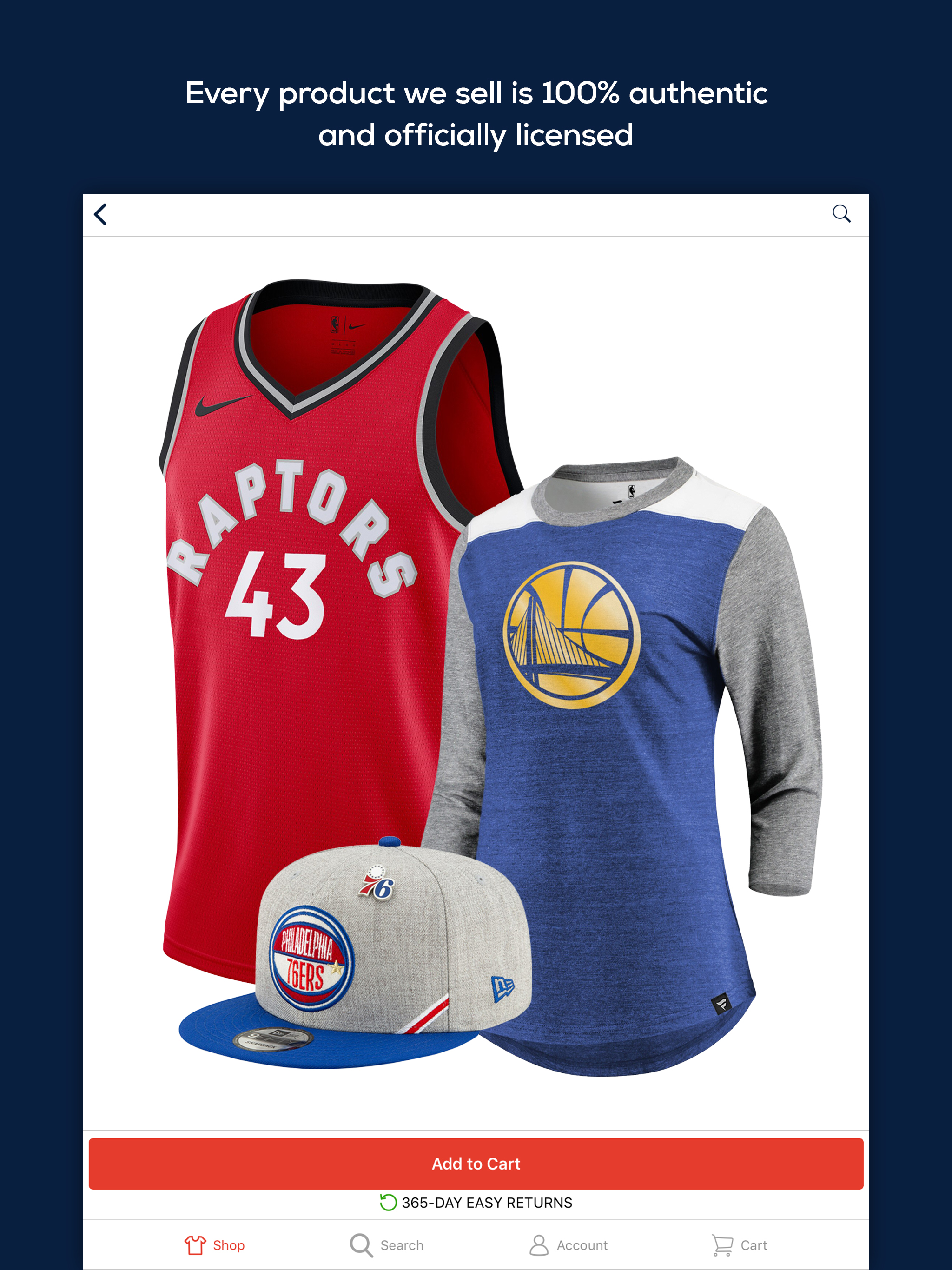 Fanatics NBA Shop screenshot 8