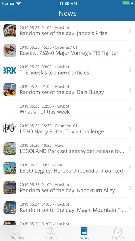 Brick by Brick for LEGO sets