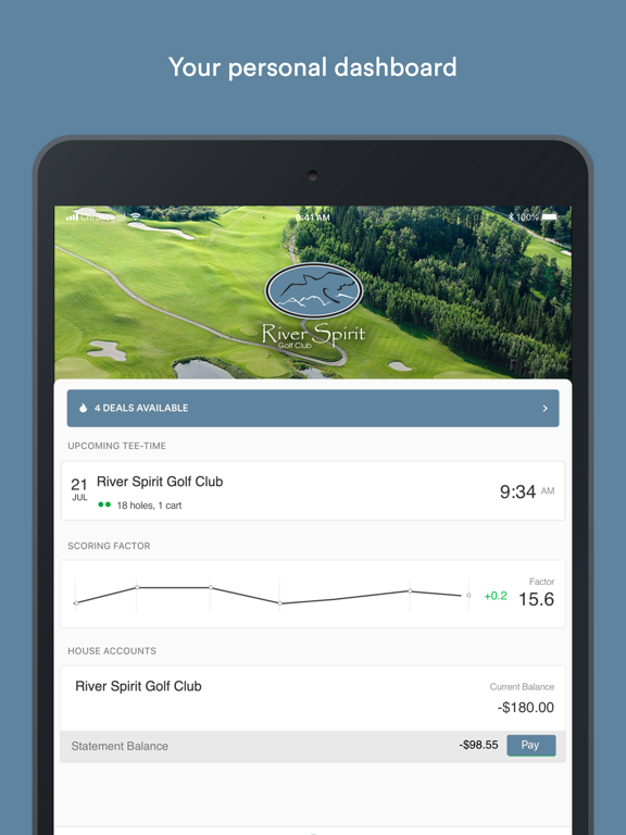 Screenshot #5 pour River Spirit Golf Club