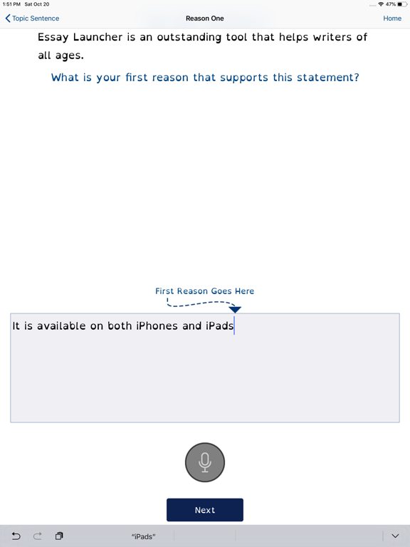 Screenshot #5 pour Essay Launcher