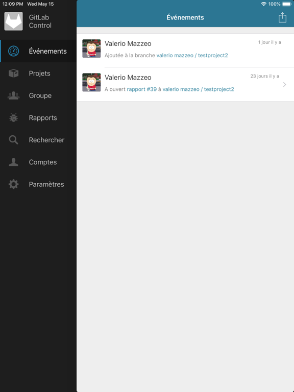 Screenshot #4 pour GitLab Control
