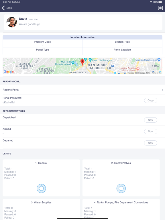 fireNspec Pro iPad screenshot 3 - Productivity app