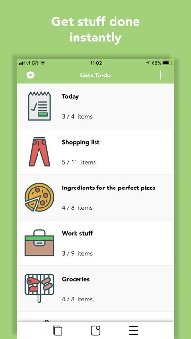 Screenshot #1 pour Lists To do