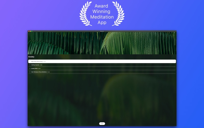 Screenshot #1 for Bluezen - Mindfulness and Zen