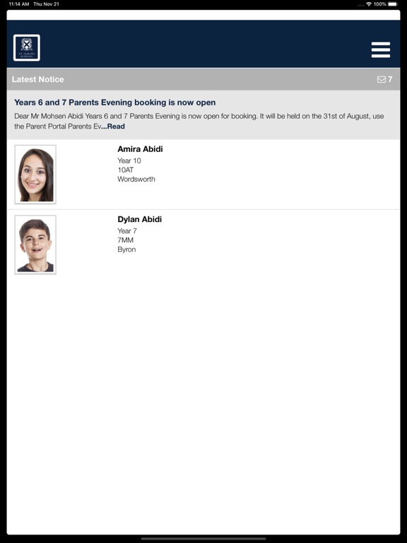 St Albans School App