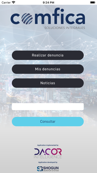 Screenshot #1 pour COMFICA Línea Ética