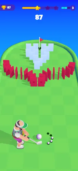 Game screenshot Domino Golf hack