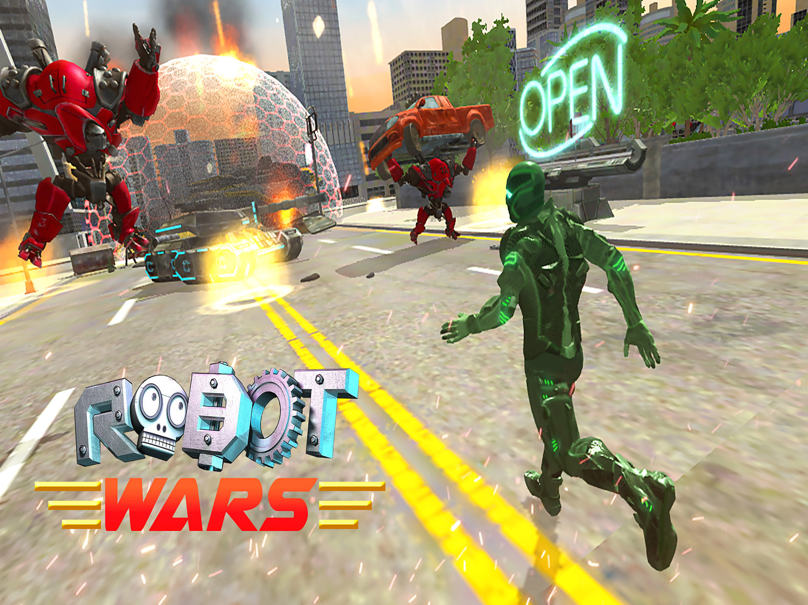 Evil Robot Fight Simulator screenshot 6