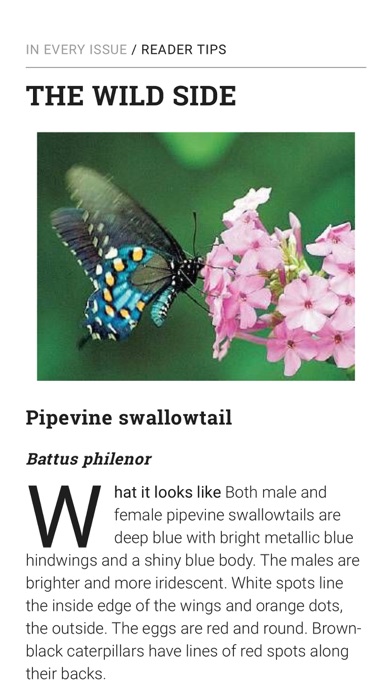 Garden Gate Magazine Screenshot