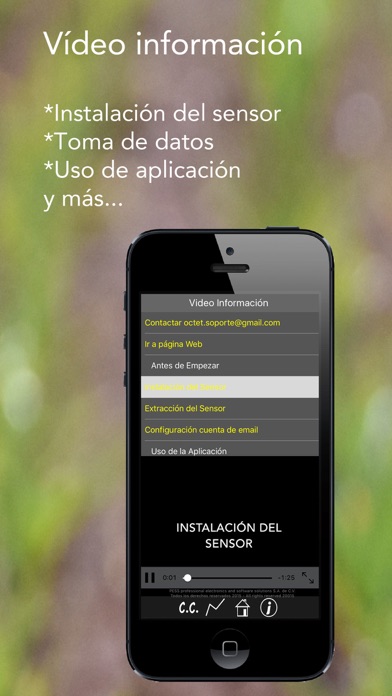 Screenshot #3 pour octetSensBLE