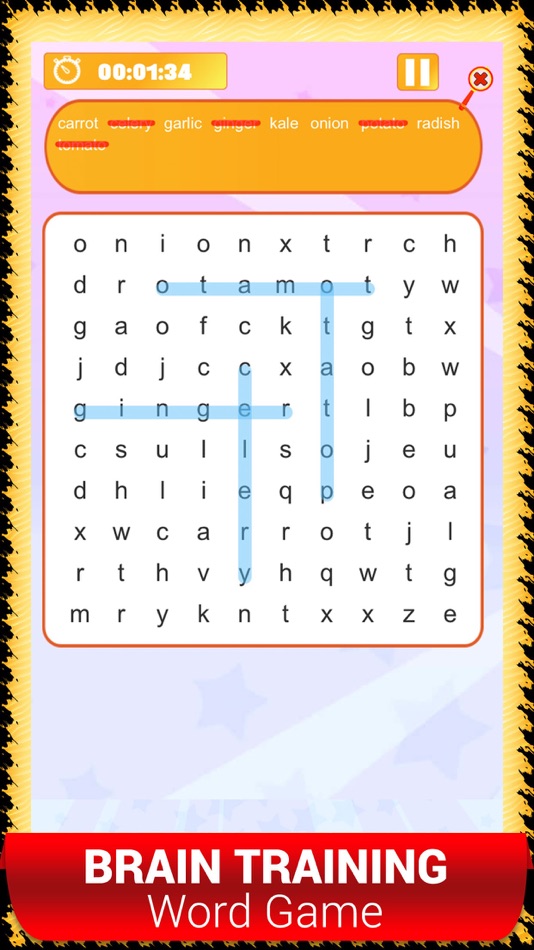 #4. Word Search Games: Puzzles App (iOS) 由: Learning Apps