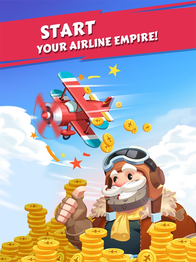 Merge Plane - Best Idle Game Screenshot