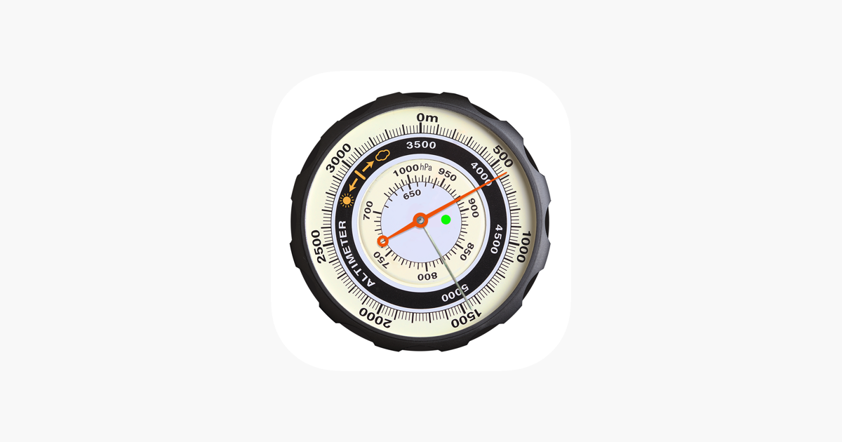 altimètre professionnel dans l'App Store