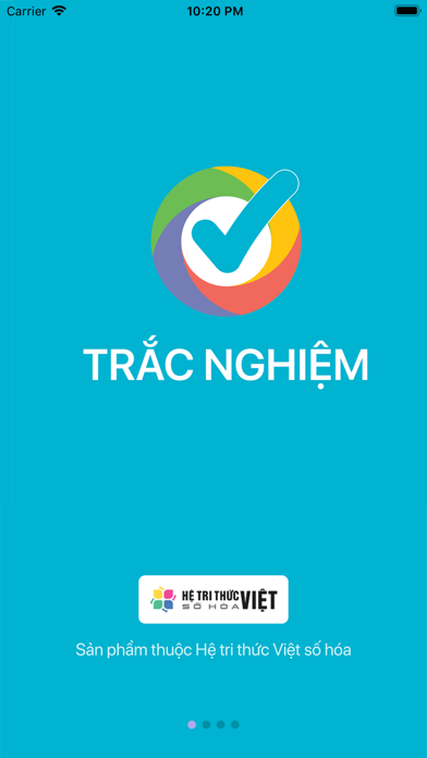 Screenshot #1 pour Trắc Nghiệm - iTriThuc