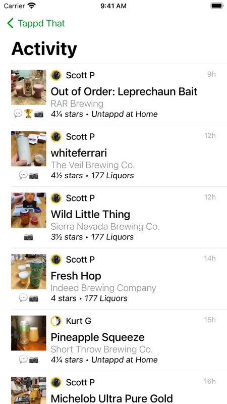 Tappd That for Untappd screenshot 5 of 7