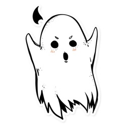 Cute Ghost Sticker Pack