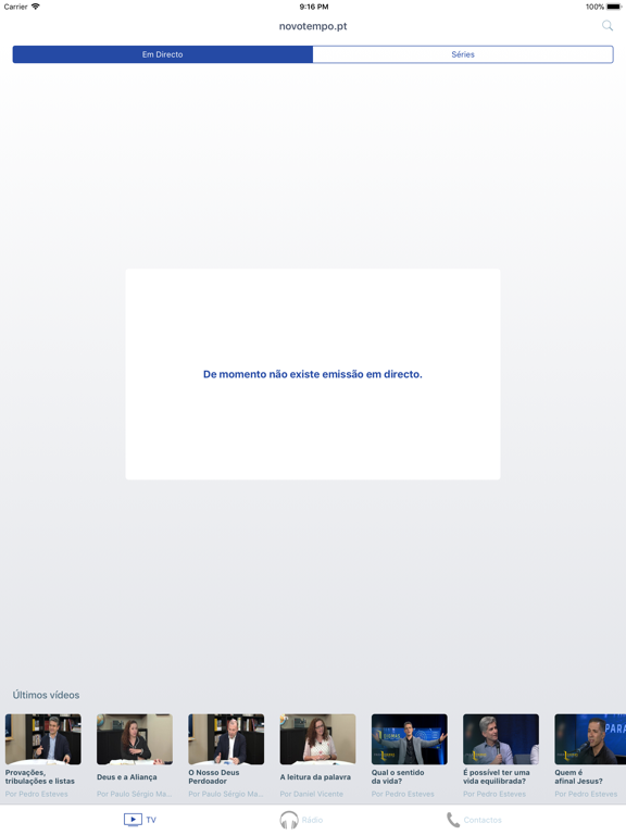 Screenshot #4 pour Novo Tempo Portugal