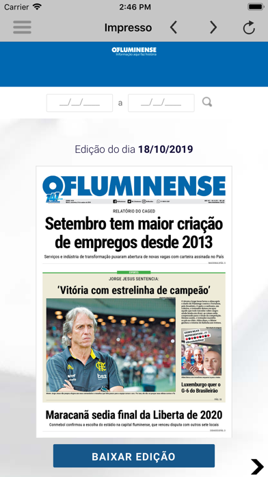 O Fluminense screenshot 2