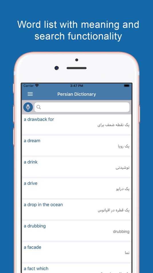 #2. Persian Dictionary Offline (iOS) 由: Puju Dekivadiya