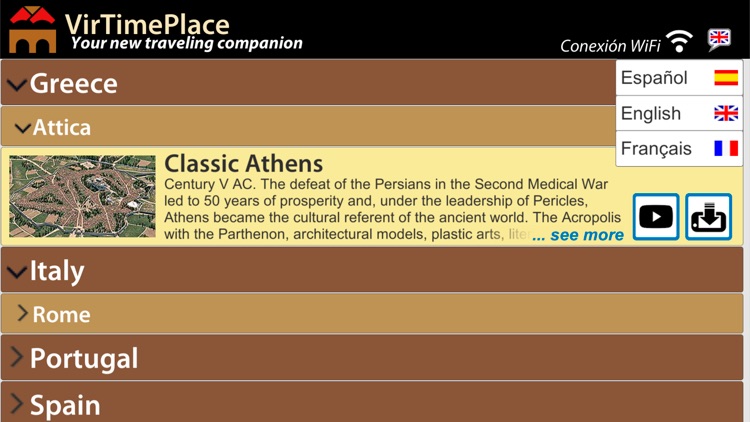 VirTimePlace, Virtual Heritage