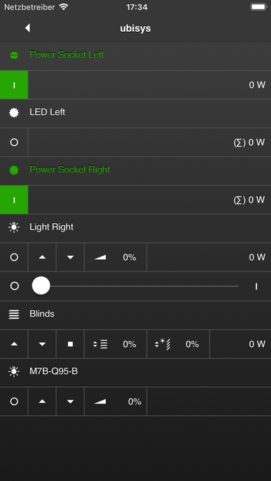 Screenshot #2 pour ubisys Smart Home