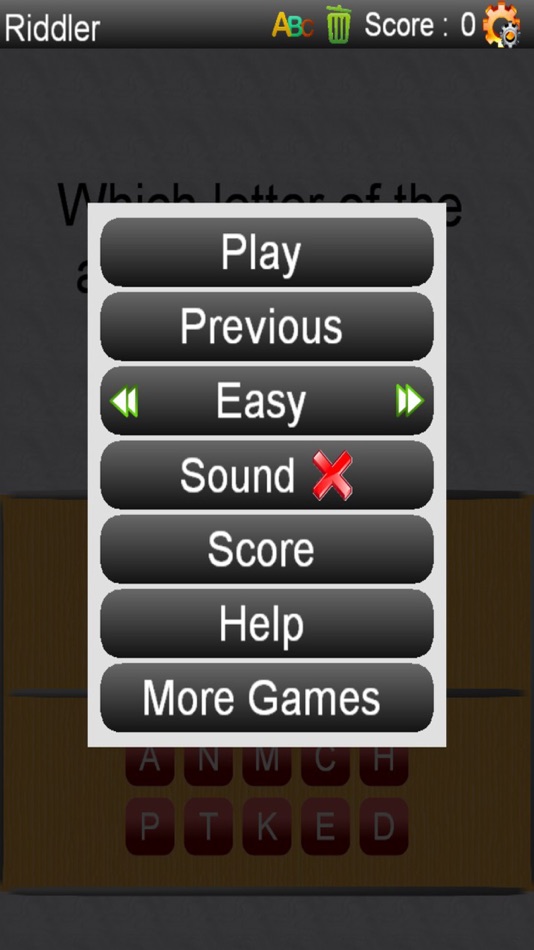 #2. Riddler -- Lite (iOS) 由: GASP Mobile Games Inc