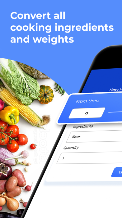 Screenshot #1 pour Cooking Unit Converter