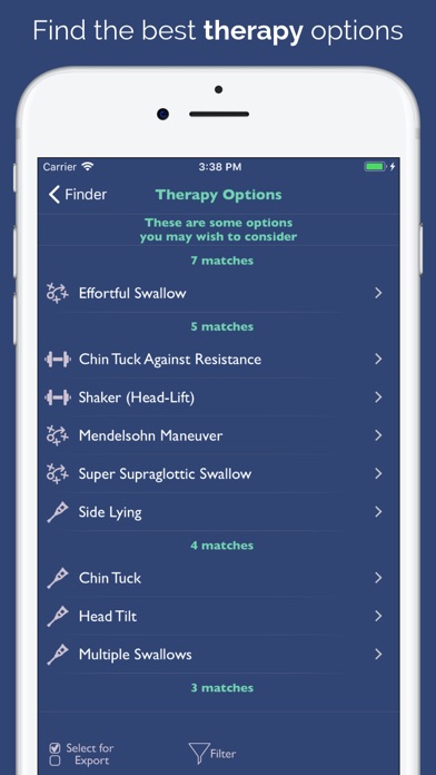 Dysphagia Therapy Screenshot