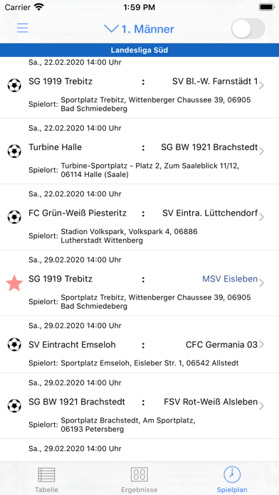 Screenshot #2 pour MSV Eisleben