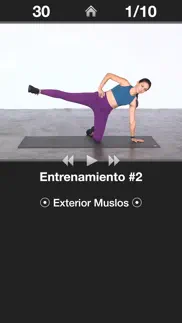 entrenamiento diario pierna iphone capturas de pantalla 1