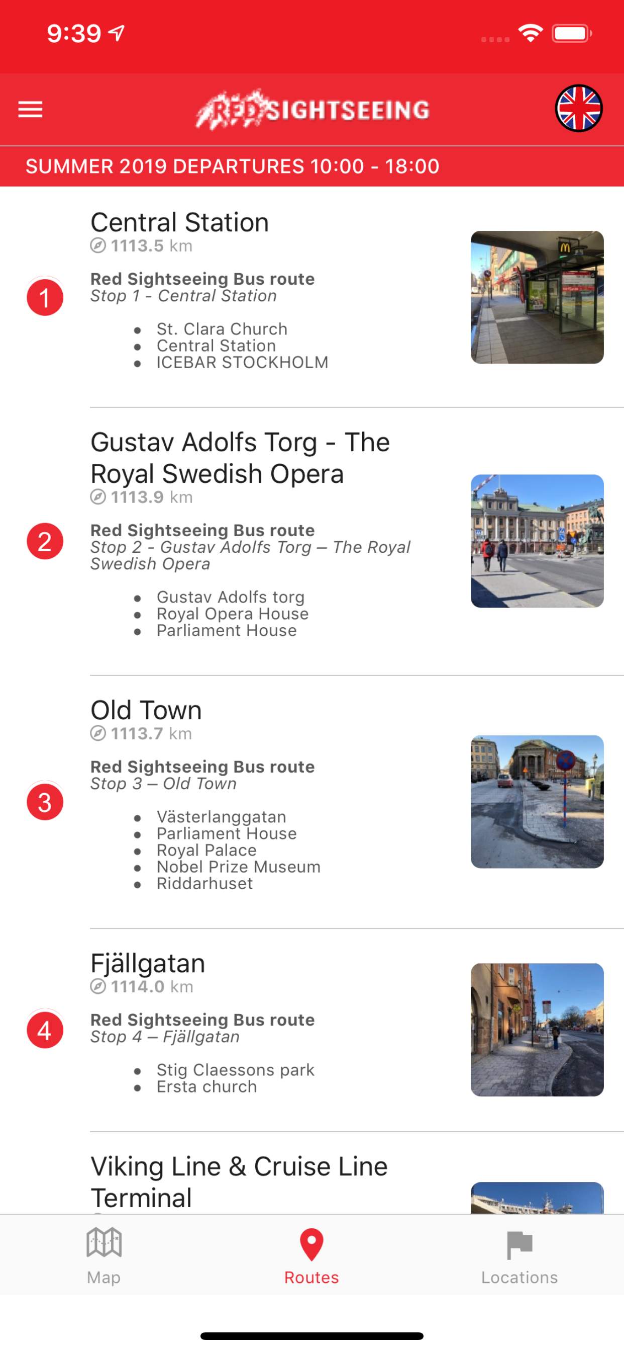 RED Sightseeing