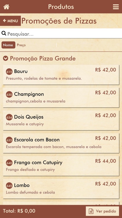 Bona Nova - Pizzas e Esfihas