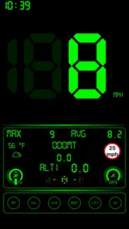 speedometer .. iphone screenshot 4