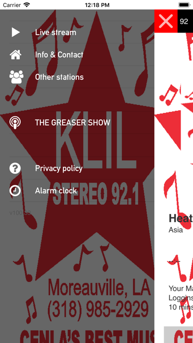 KLIL RADIO. COM iPhone screenshot 2 - Entertainment app